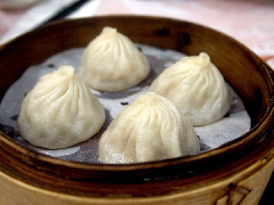 Traditionelle Dumplings so wie es die beim Restaurant Yun Nan zu Essen gibt.